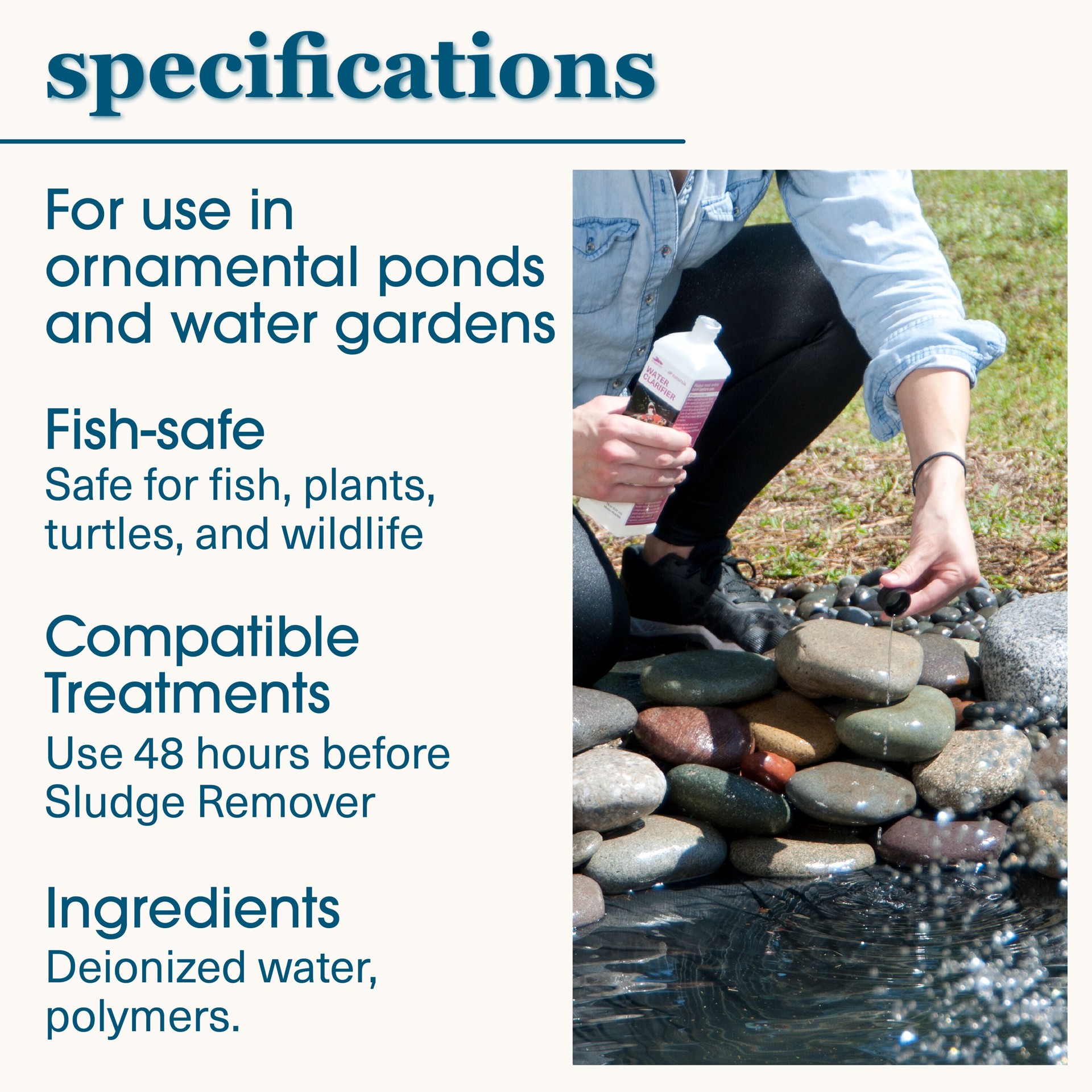 slide 4 of 6, smartpond naturals Pond Liquid Water clarifier 18.0 Fluid ounce(s), 1 ct