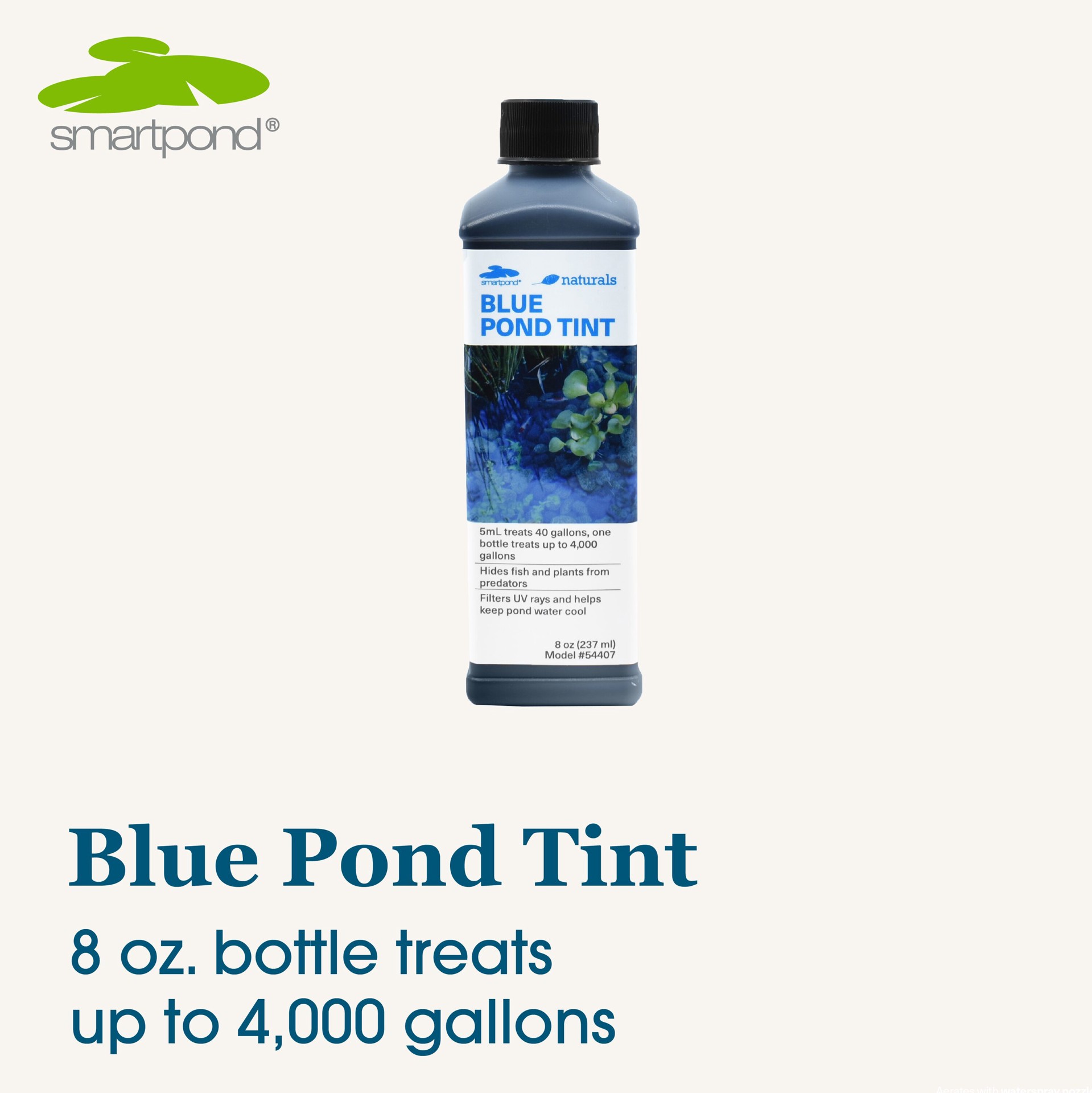 slide 2 of 6, smartpond naturals Pond Liquid Pond tint 8.0 Fluid ounce(s), 1 ct