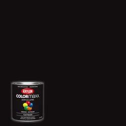 Krylon COLORmaxx Acrylic Black Paint (1-quart)