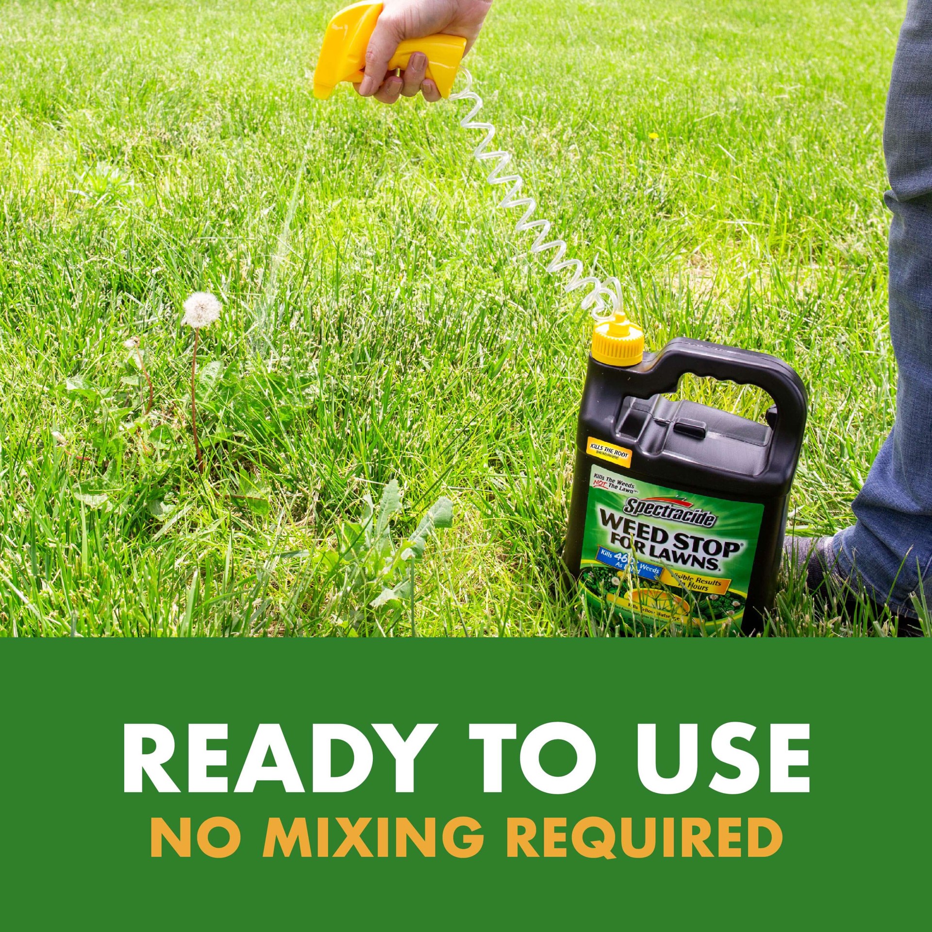 slide 4 of 6, Spectracide Weed Stop For Lawns 1 -Gallon Trigger spray Lawn Weed Killer, 1 ct
