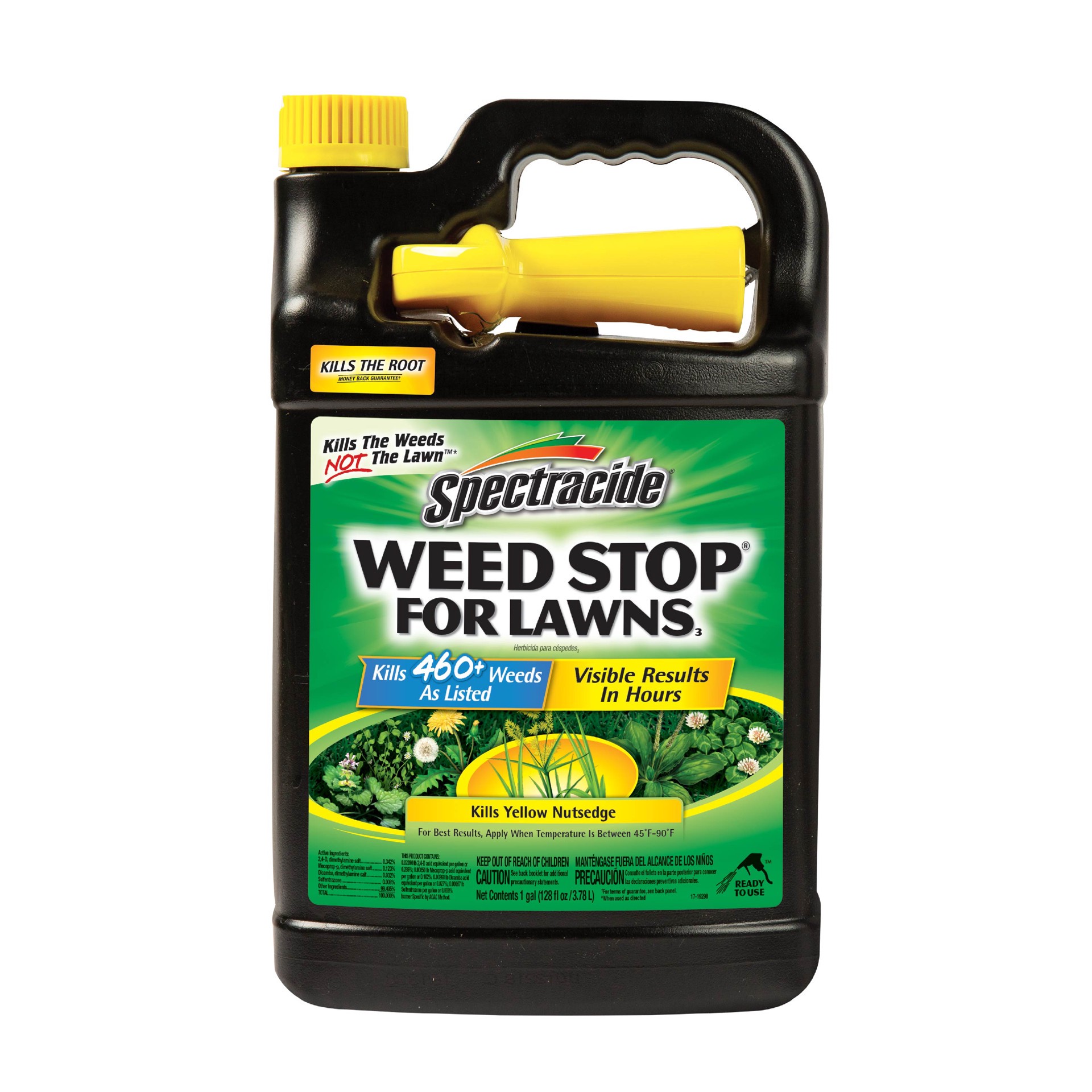 slide 1 of 6, Spectracide Weed Stop For Lawns 1 -Gallon Trigger spray Lawn Weed Killer, 1 ct