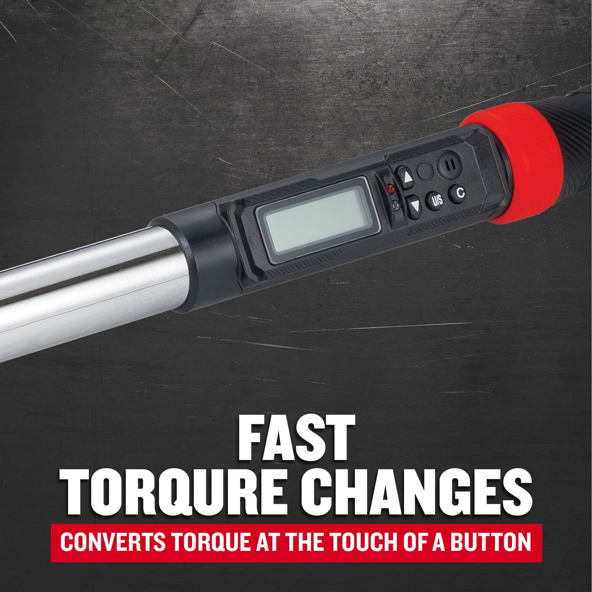 slide 3 of 6, CRAFTSMAN 1/2-in Drive Digital Torque Wrench 50-ft/lb to 250-ft/lb with Batteries Included, 1 ct