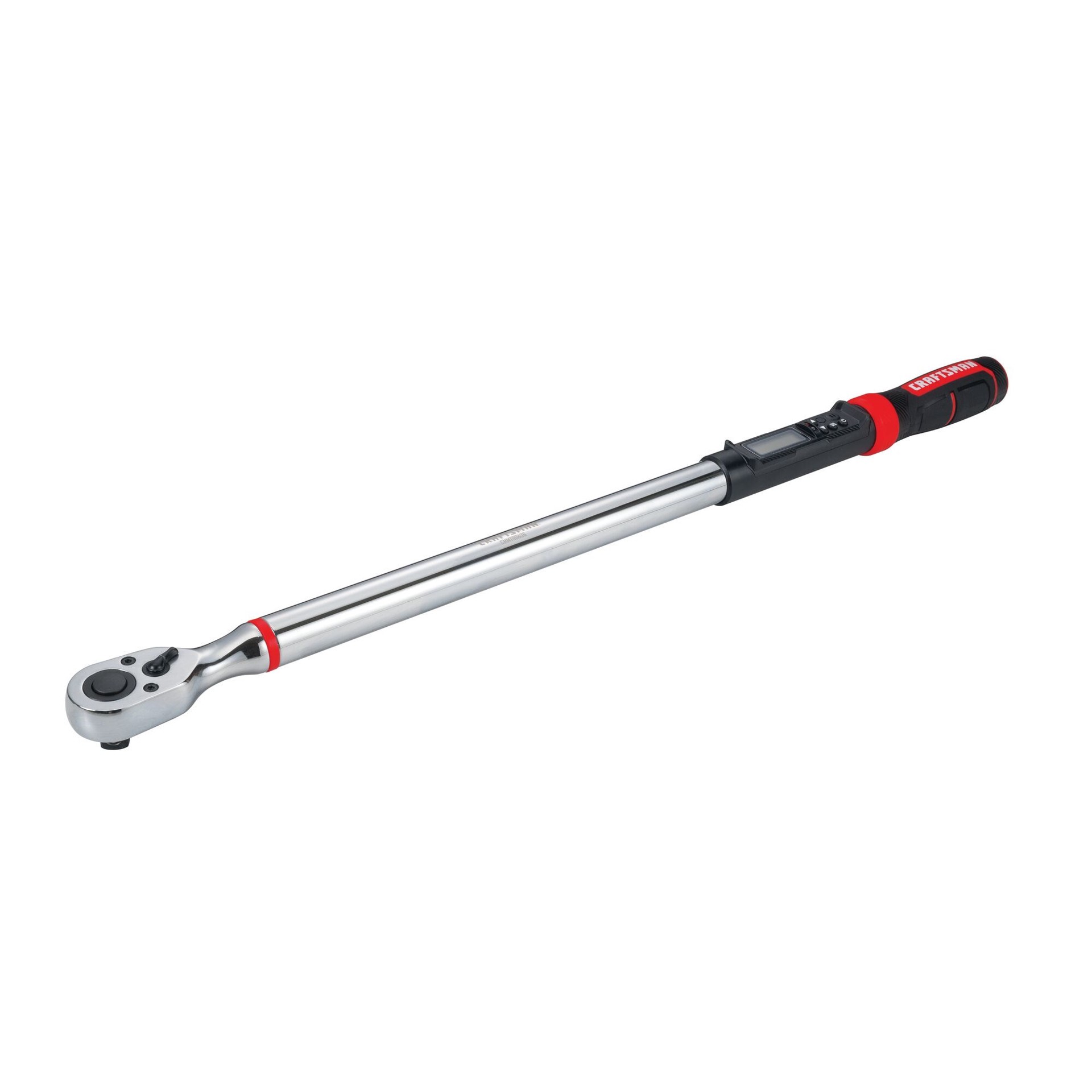 slide 6 of 6, CRAFTSMAN 1/2-in Drive Digital Torque Wrench 50-ft/lb to 250-ft/lb with Batteries Included, 1 ct