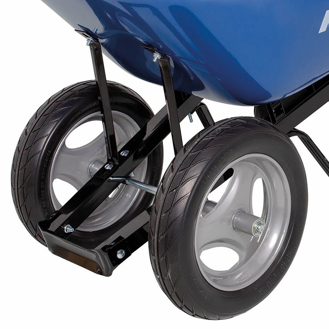 slide 2 of 6, Kobalt 7-cu ft Steel Wheelbarrow Flat-free Tire(s), 1 ct