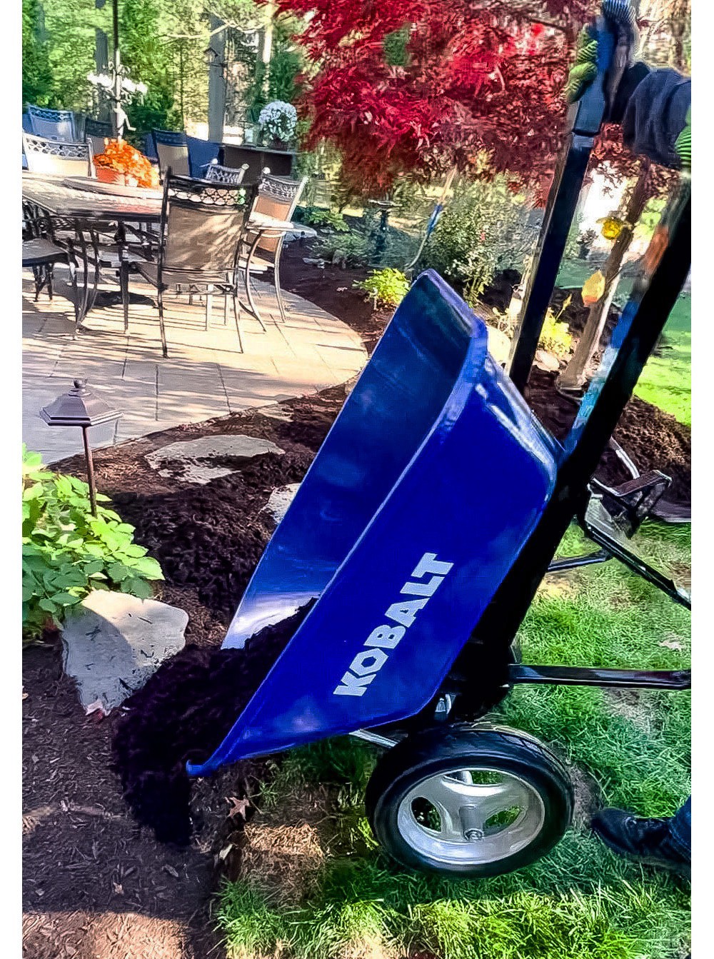 slide 6 of 6, Kobalt 7-cu ft Steel Wheelbarrow Flat-free Tire(s), 1 ct