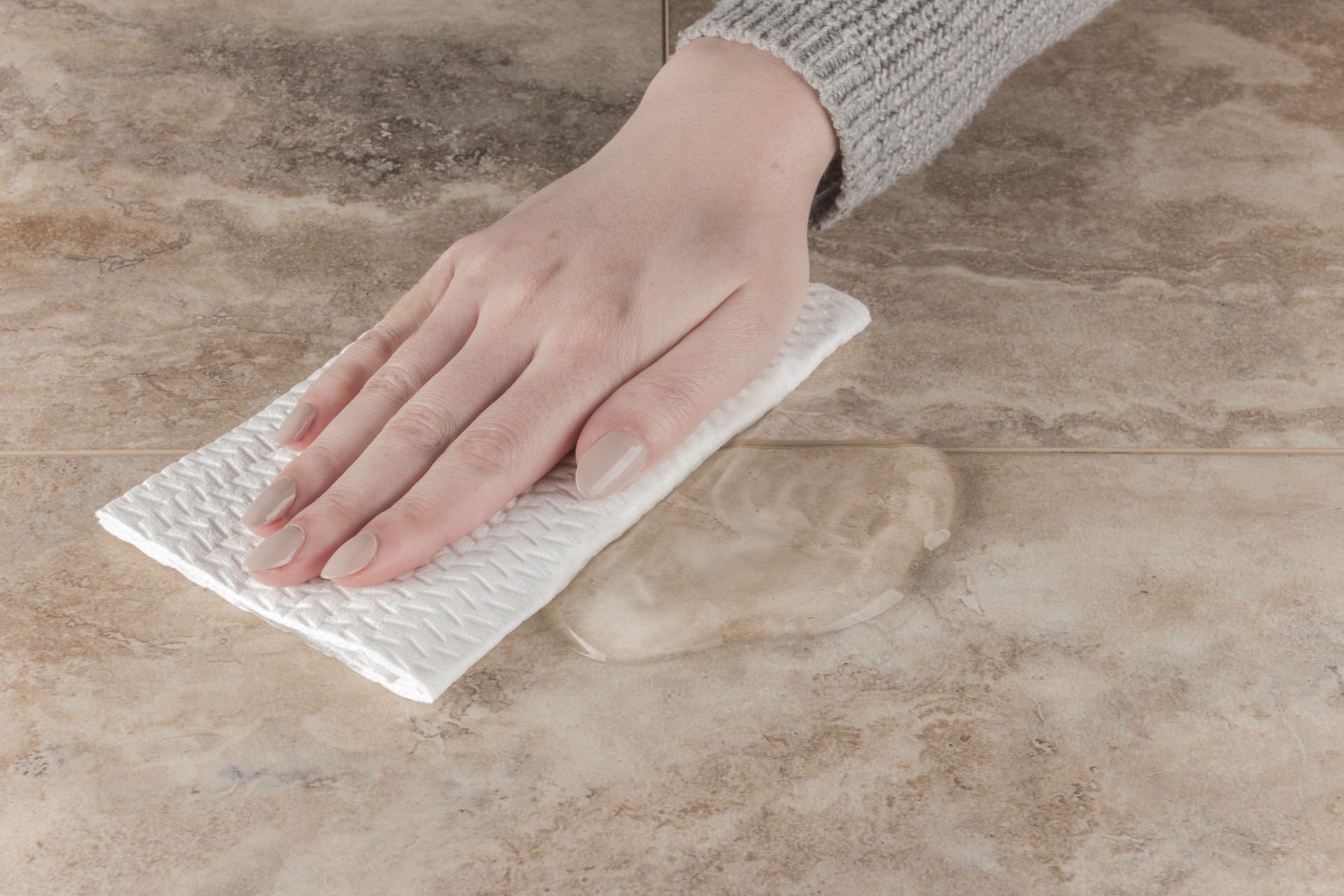 slide 5 of 6, SMARTCORE Ultra By COREtec Floors Tivoli Travertine 12-mil x 12-in W x Waterproof Stone look Luxury Vinyl Tile Flooring ( 15.71-sq ft Carton ), 1 ct