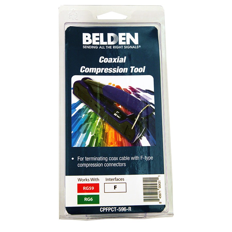 slide 4 of 4, Belden Belden Tools Belden Tools Compression tool, 1 ct