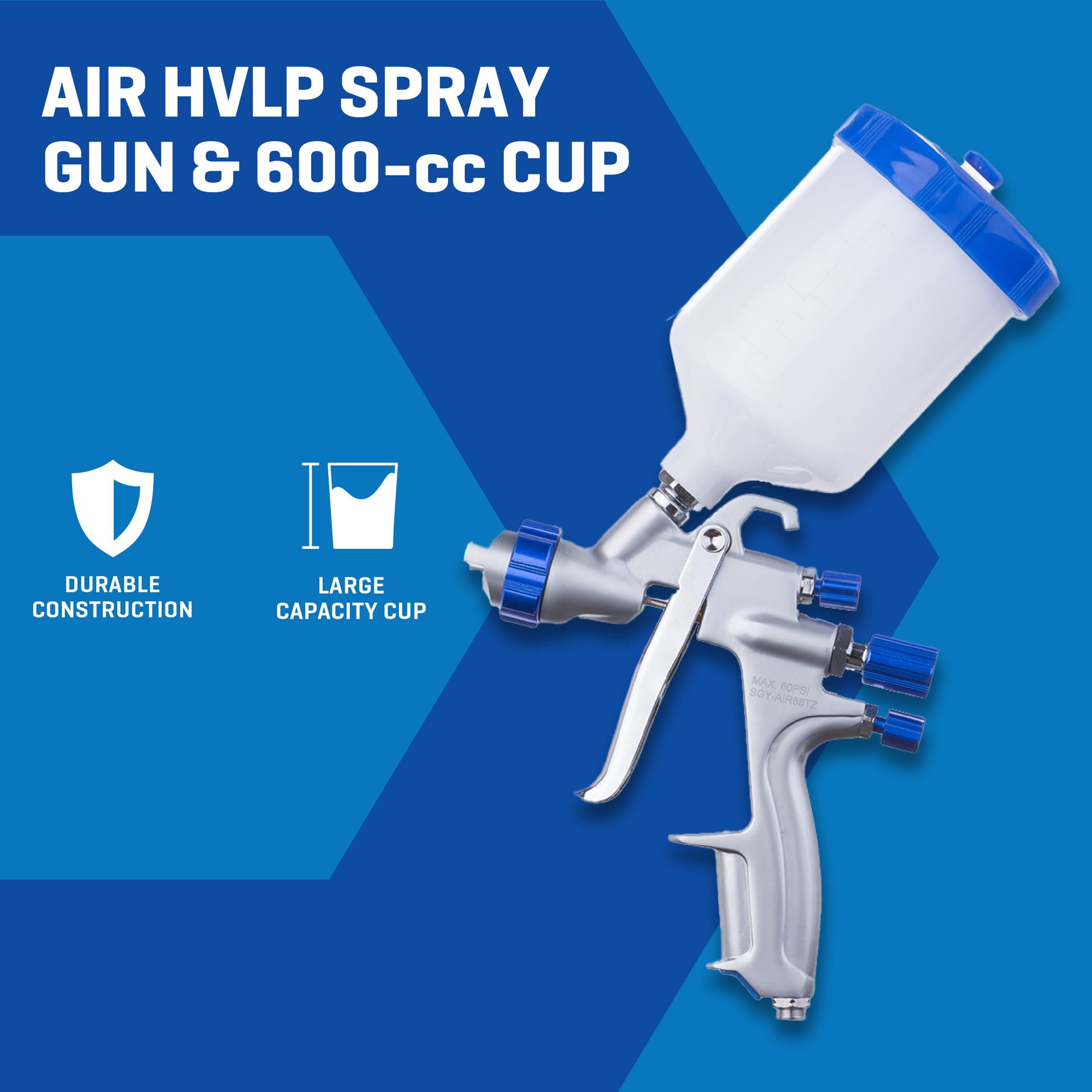 slide 4 of 6, Kobalt 8 -in Air Paint Sprayer, 1 ct