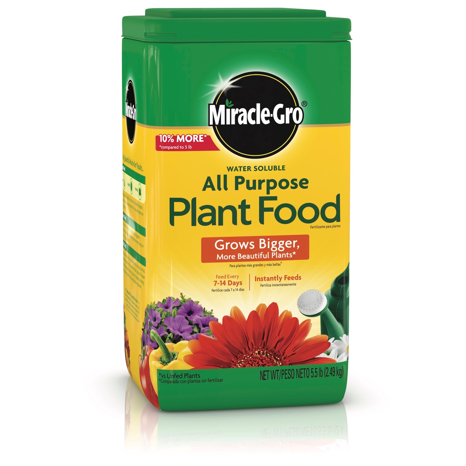 slide 1 of 6, Miracle-Gro 5.5-lb 24-8-16 Water-soluble All Purpose Food, 1 ct
