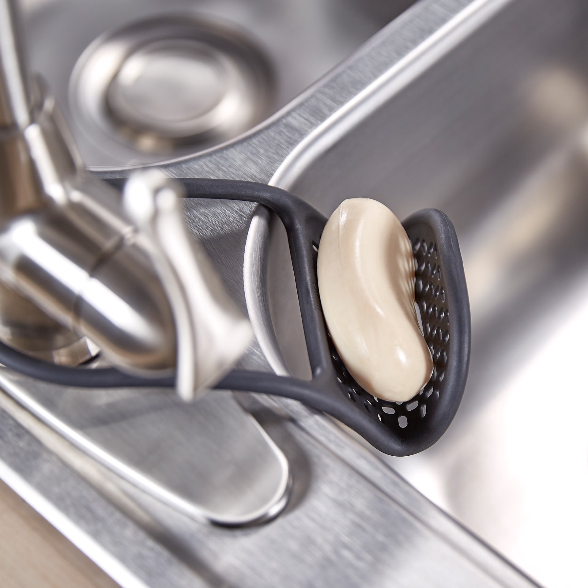 slide 2 of 5, Style Selections Sling Plastic Hanging Sink Caddy, 1 ct