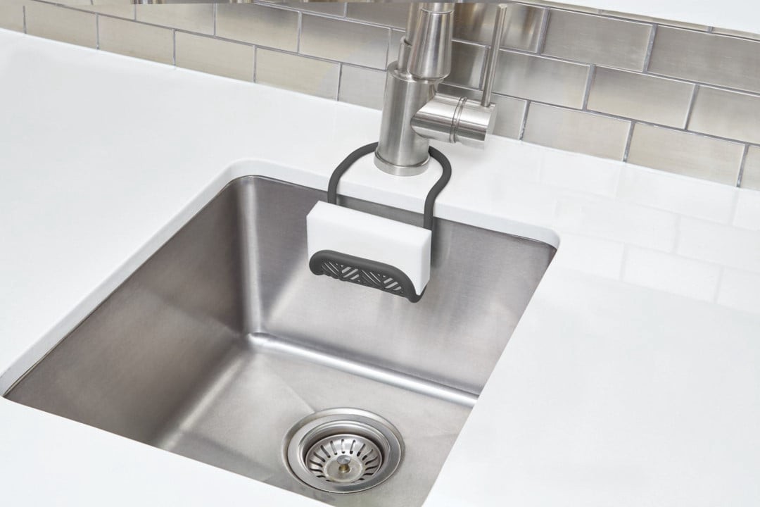 slide 3 of 5, Style Selections Sling Plastic Hanging Sink Caddy, 1 ct