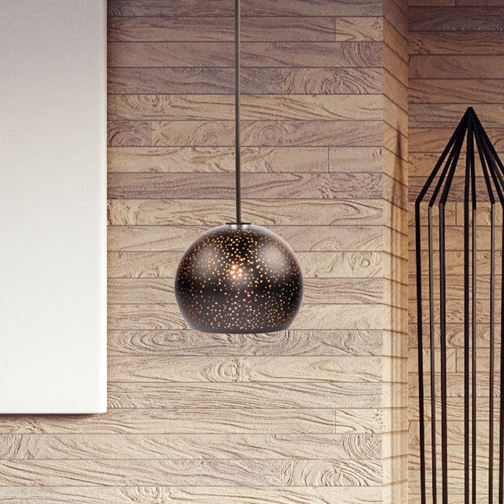 slide 6 of 6, Style Selections Mix and Match 7.88-in x 10-in Dome Supernova Pendant light shade with 2-1/4-in Fitter, 1 ct