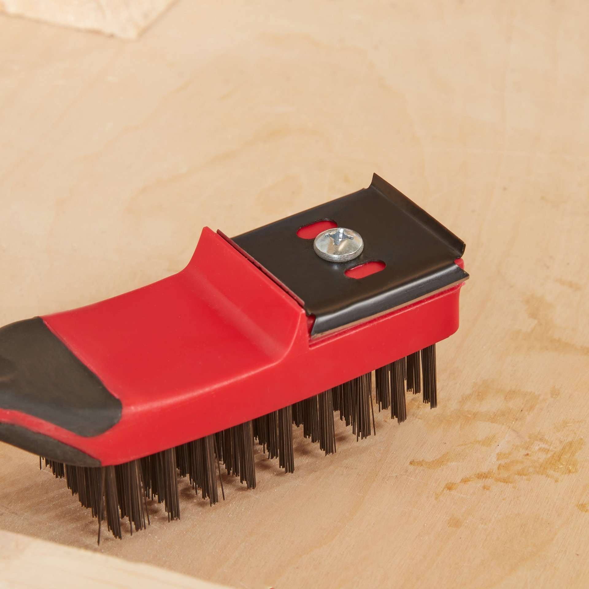 slide 5 of 6, Warner Carbon wire Coarse Wire Brush, 1 ct