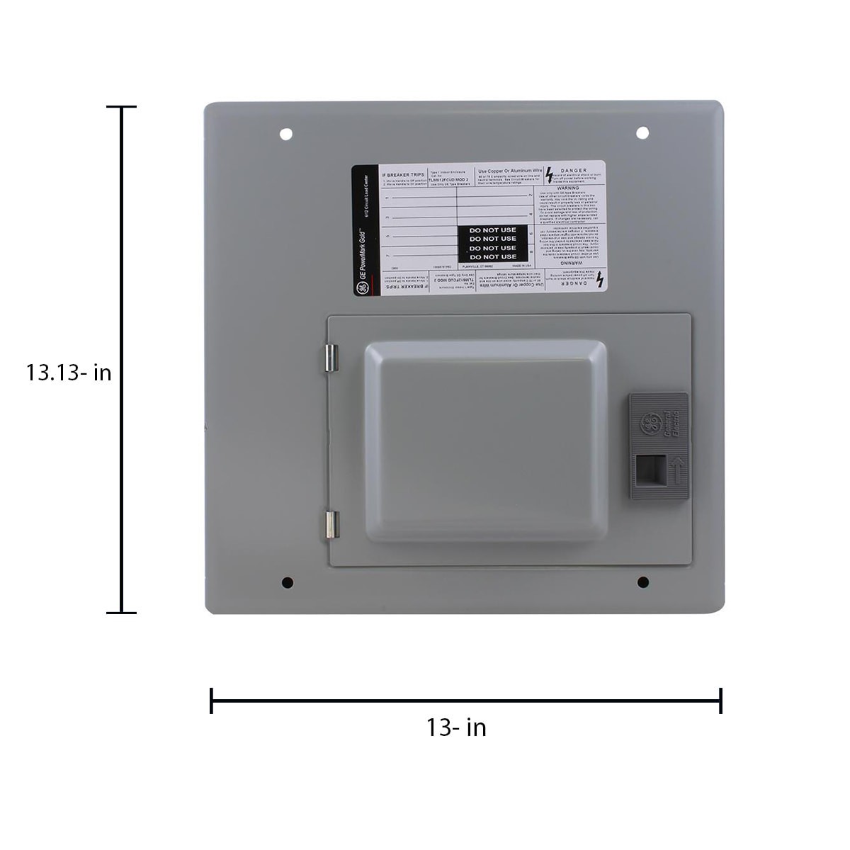 slide 4 of 6, GE PowerMark Gold 125 -Amp 6 -Spaces 12 -Circuit Indoor Convertible Main Lug Load Center, 1 ct