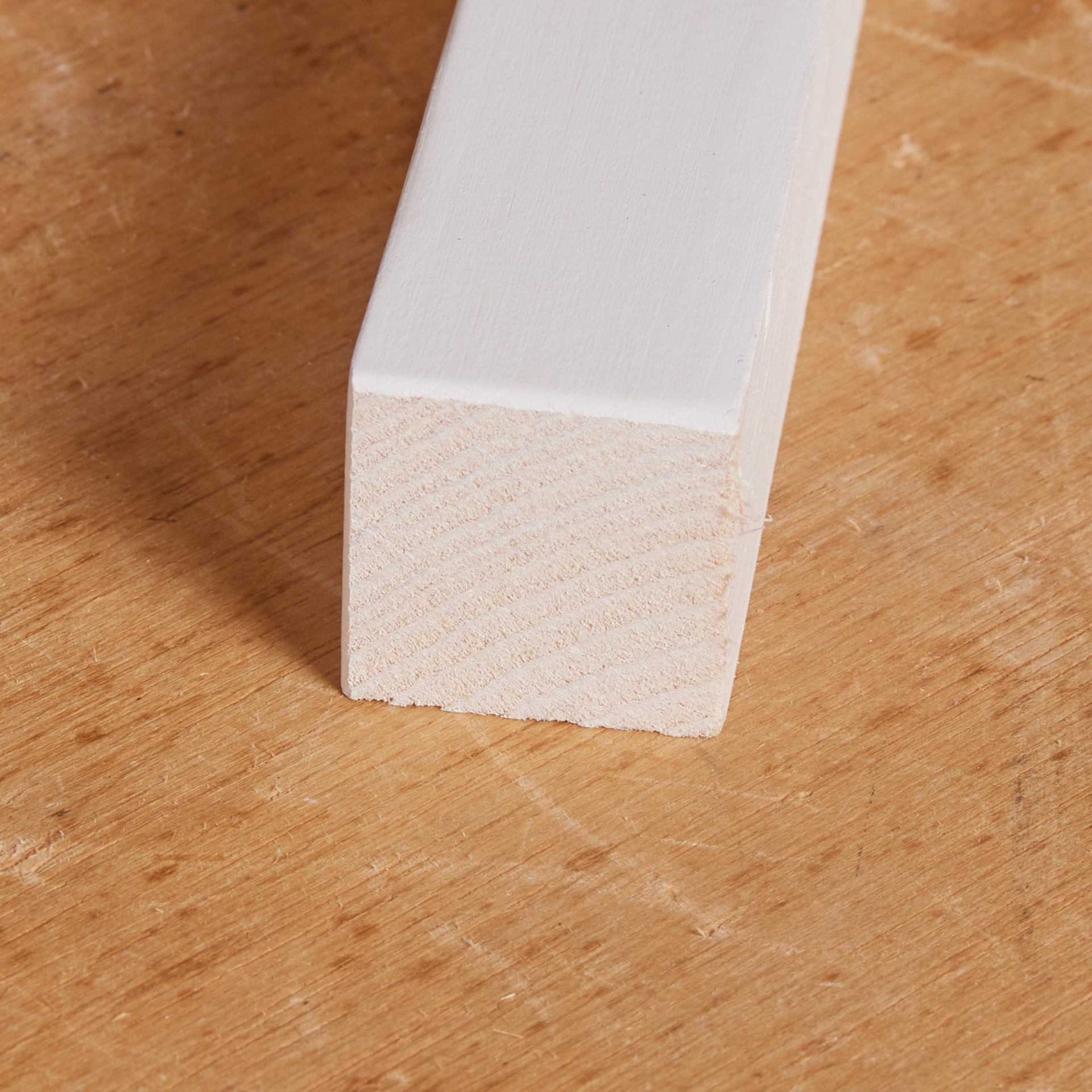 slide 3 of 6, Ornamental Mouldings 6-1/2-in x 1-1/8-in Interior Primed Colonial 1895 Inside corner Baseboard Moulding Block, 1 ct