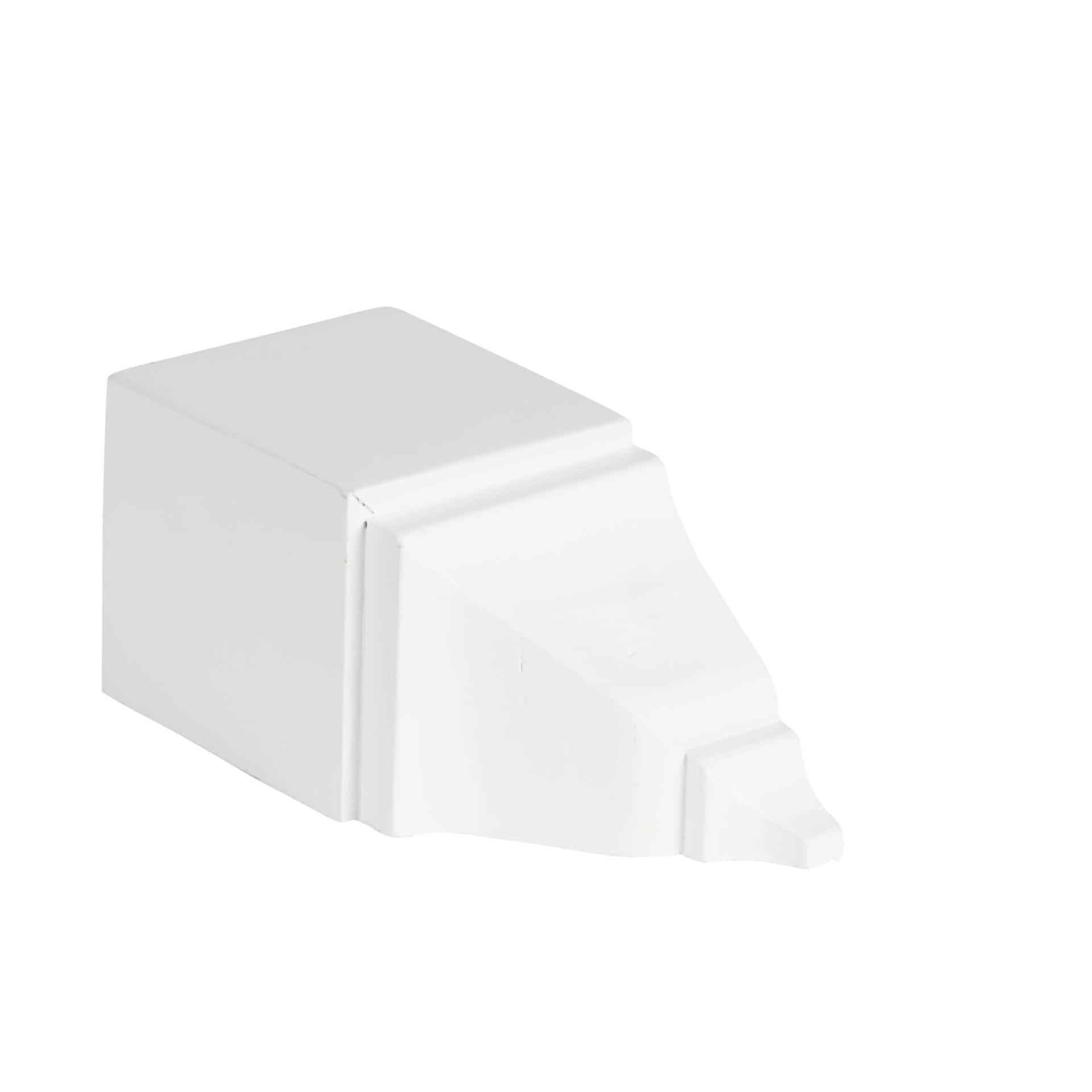 slide 4 of 6, Ornamental Mouldings 5-5/8-in x 2-5/8-in Interior Primed Colonial 1888 Inside corner Baseboard Moulding Block, 1 ct