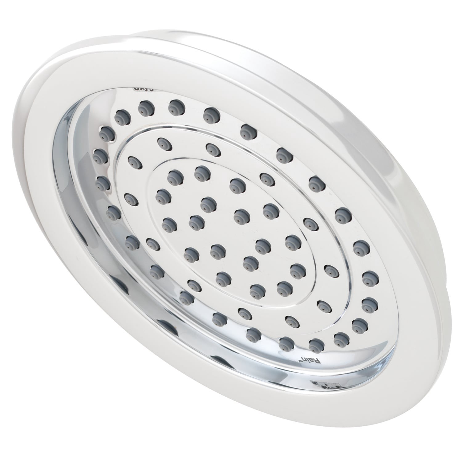 slide 1 of 6, Oxygenics 1.0 -Spray Chrome 7.5-in Round Rain High Pressure Shower Head 1.75 GPM, 1 ct