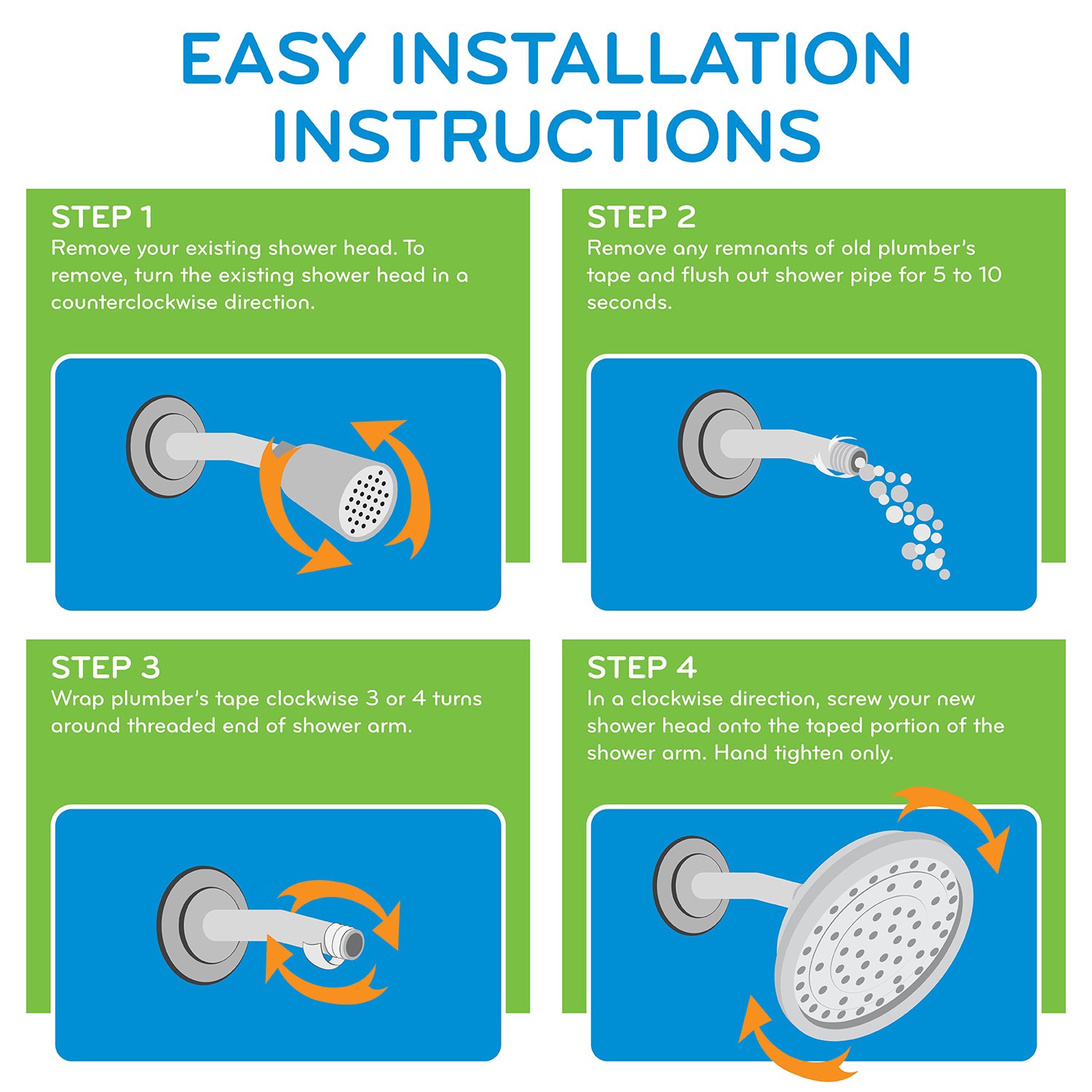 slide 5 of 6, Oxygenics 1.0 -Spray Brushed nickel 7.5 Round Rain High Pressure Shower Head 1.8 GPM, 1 ct