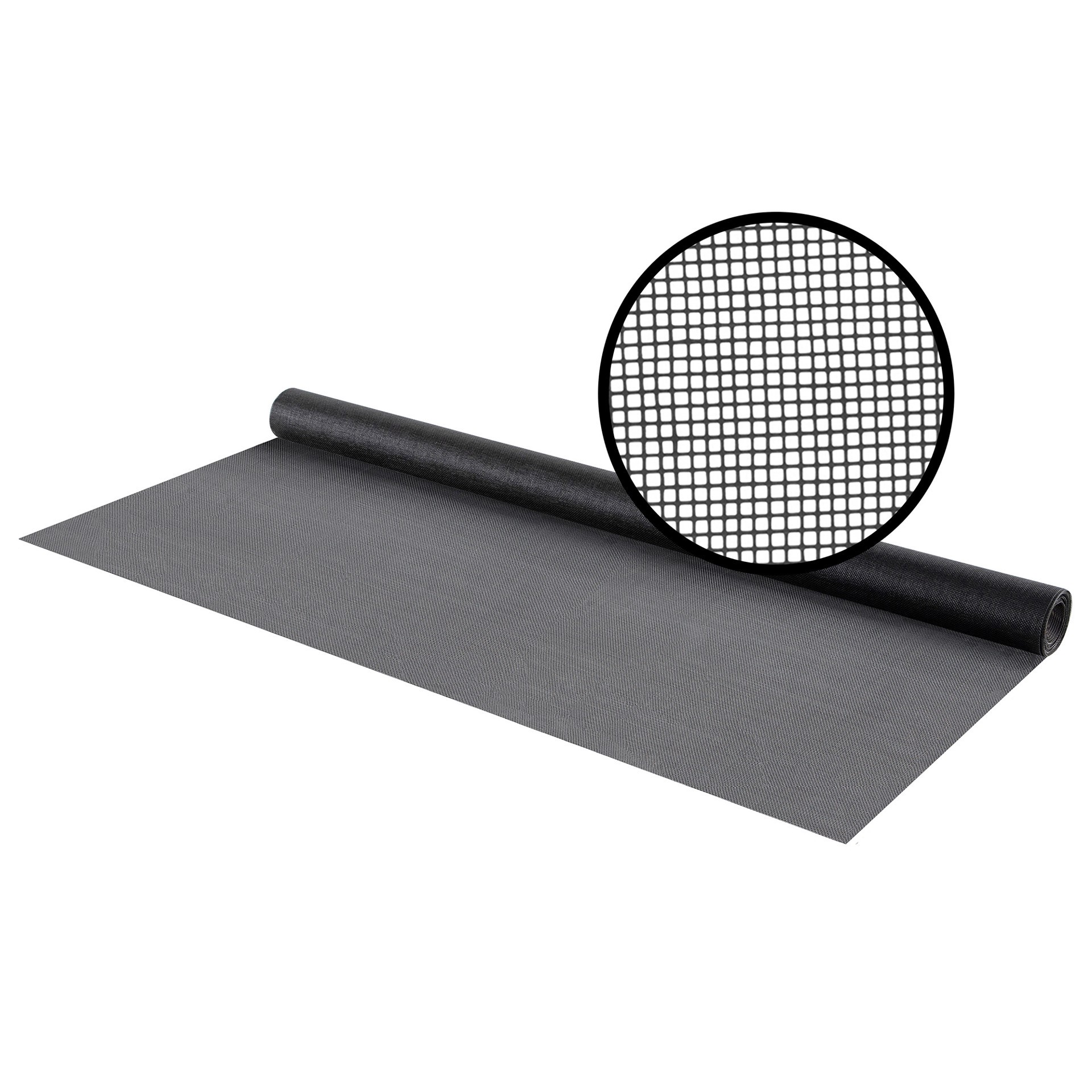 slide 1 of 6, M-D 4-ft x 25-ft Charcoal Fiberglass Screen mesh, 1 ct