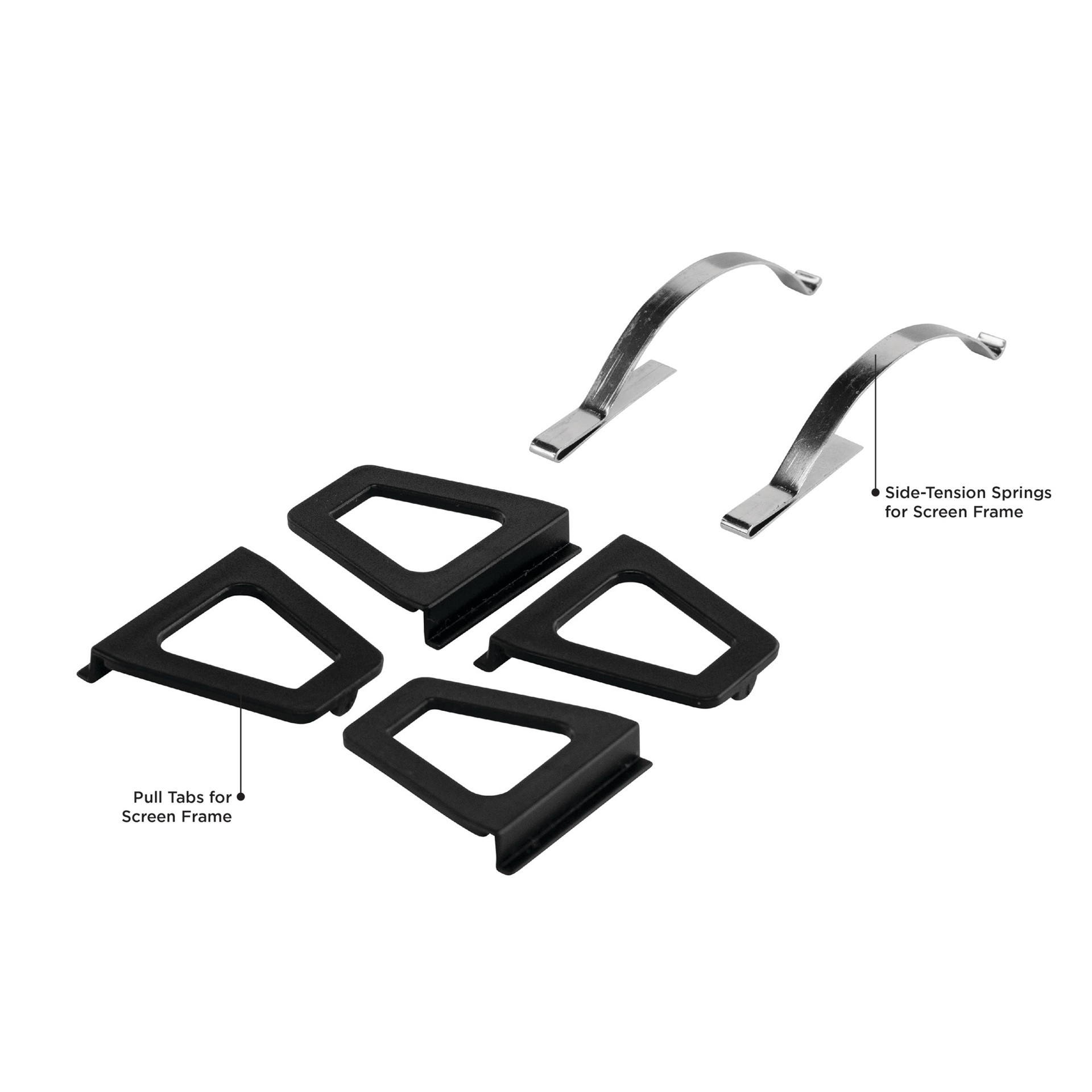 slide 2 of 6, M-D 2 -Pack 0.375-in Aluminum Aluminum Window Screen Springs, 1 ct