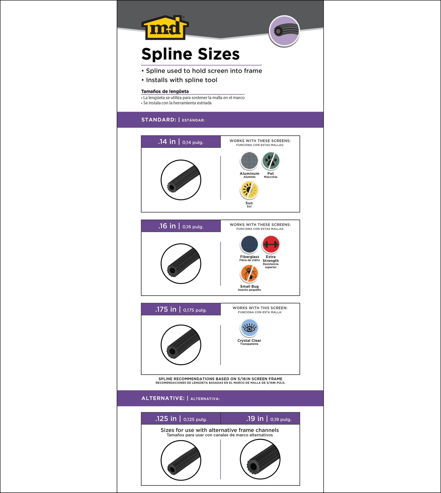 slide 4 of 6, M-D 8-in Plastic Screen rolling tool (, 1 ct
