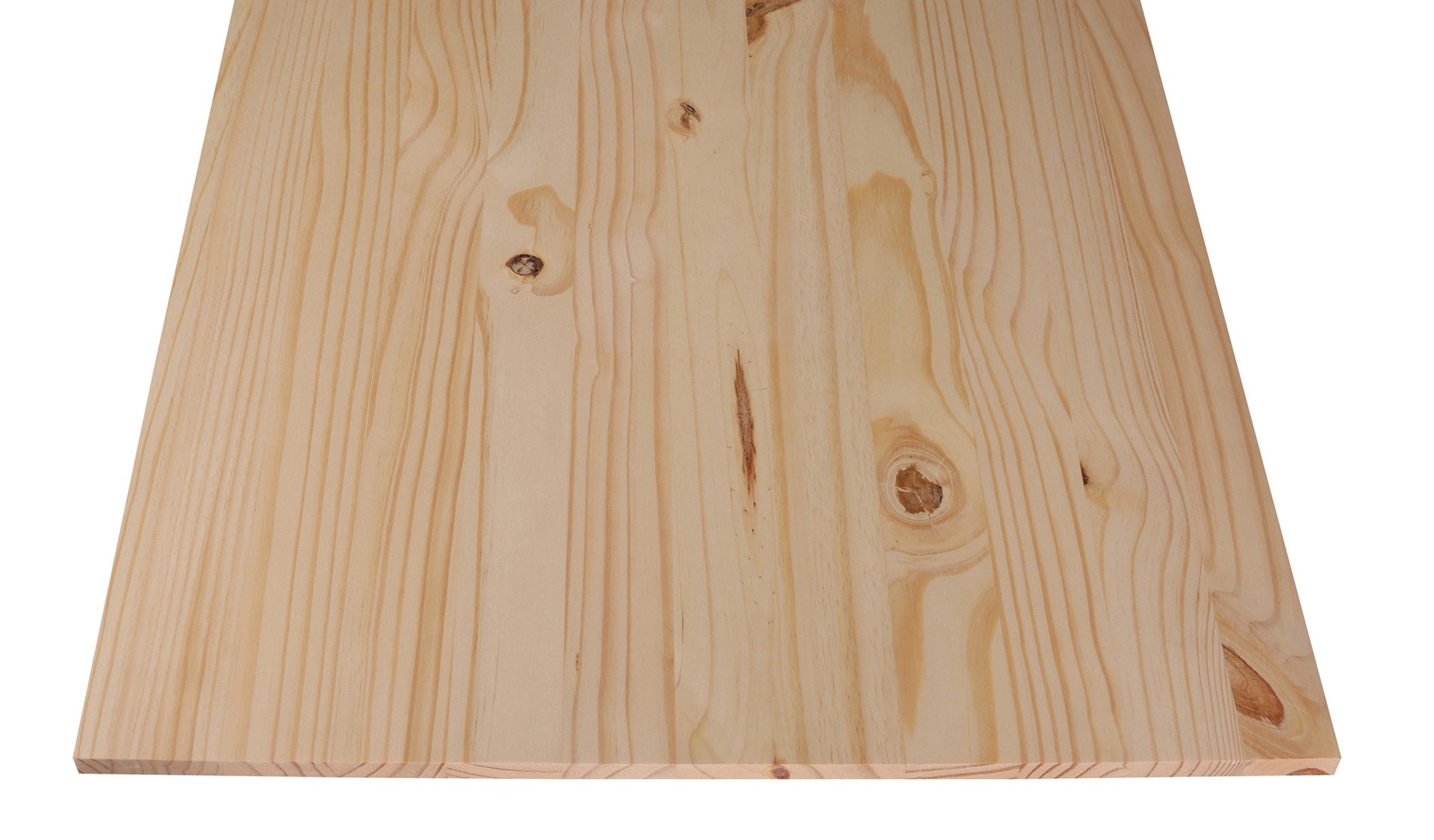 slide 3 of 6, RELIABILT 3/4-in x 12-in x 4-ft Unfinished Stain grade S4S Spruce pine fir Edge-glued Softwood Board, 1 ct