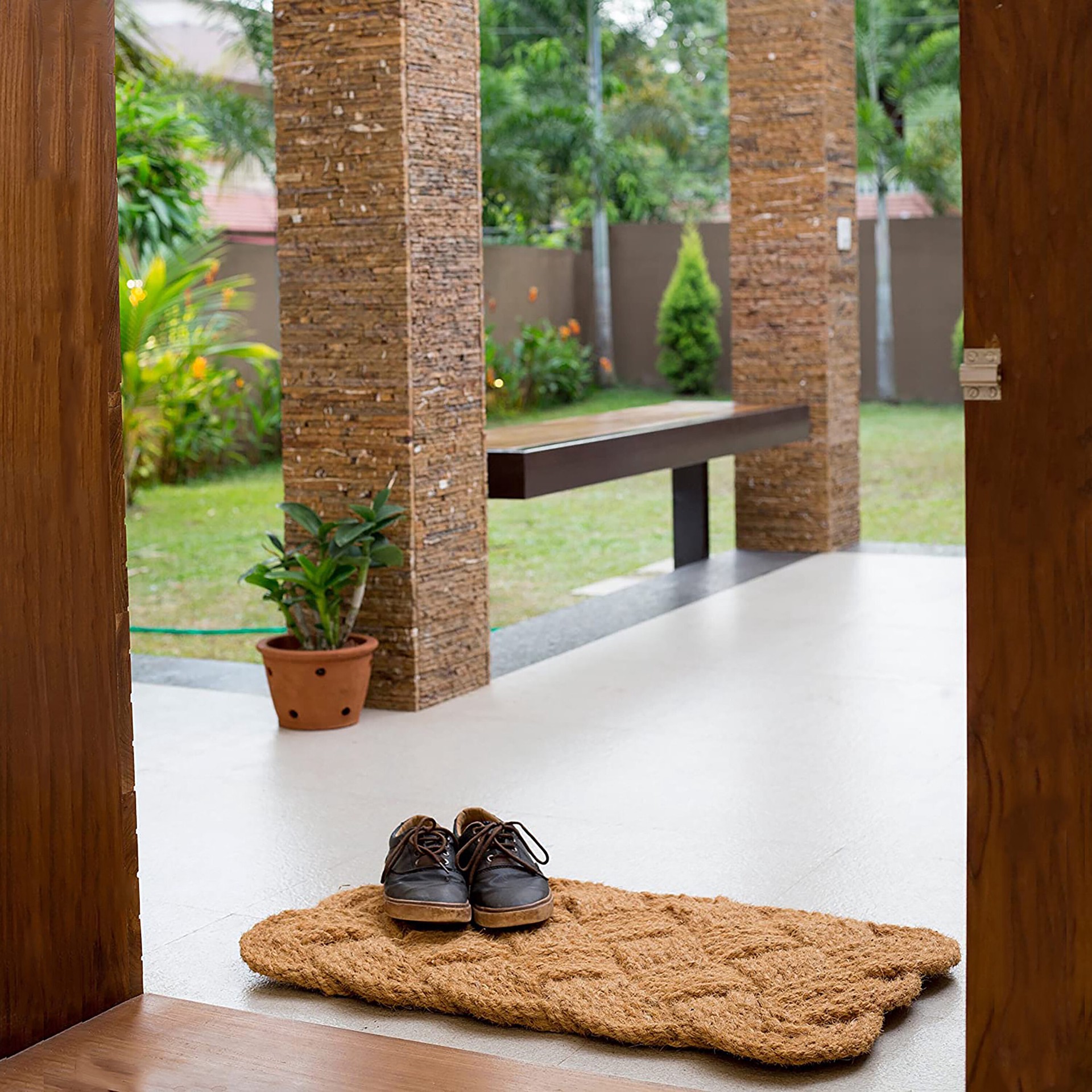 slide 5 of 6, RELIABILT 50.0-ft x 0.187-in Twisted Coconut husk Rope (By-the-Roll), 1 ct