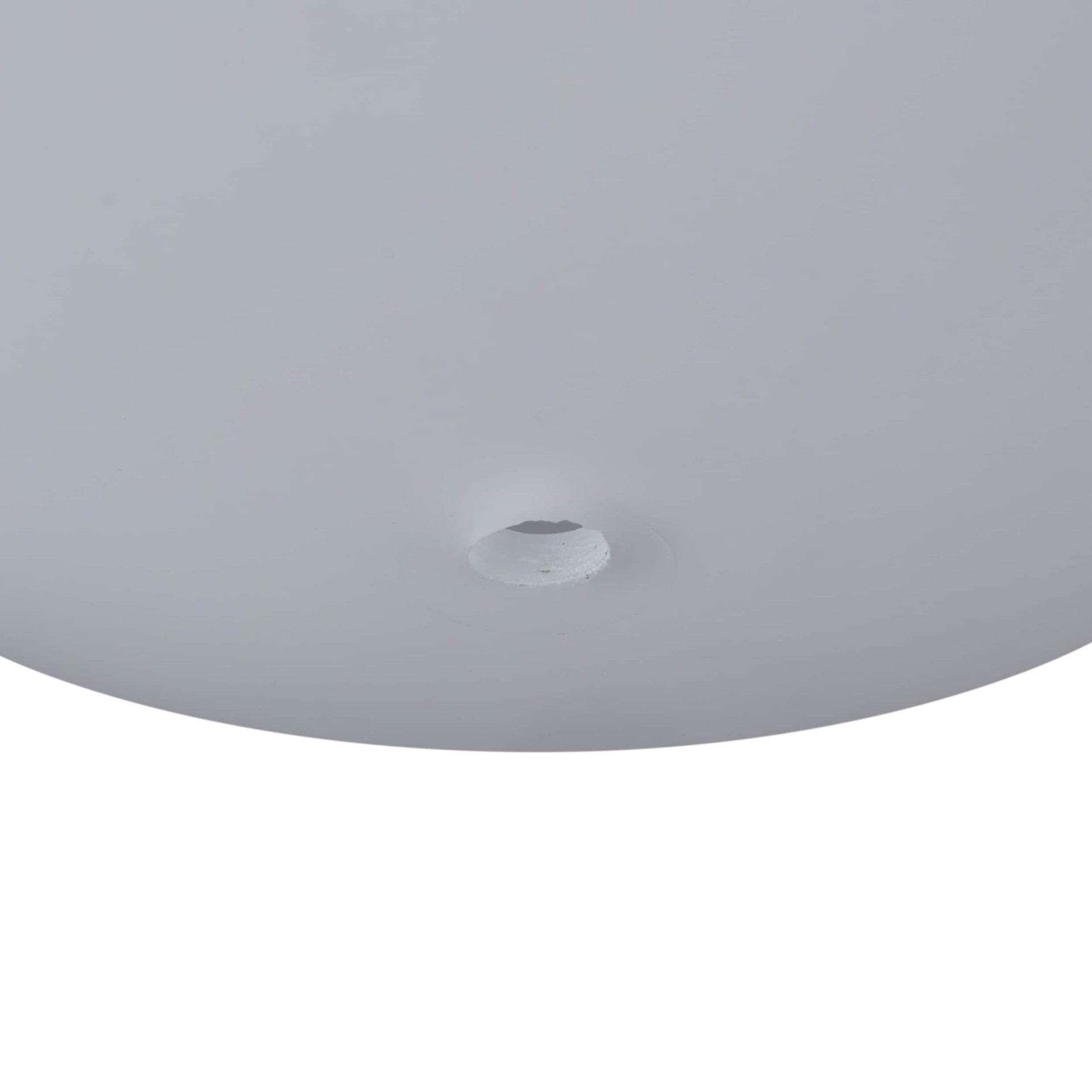 slide 2 of 6, Project Source 3.25-in x 9.75-in Bowl White Frost Flush mount light shade with 1-in Fitter (Setscrew Fitter), 1 ct