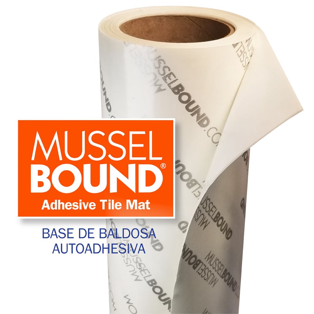 slide 2 of 6, MusselBound Double-Sided Adhesive 180-in x 12-in Setting mat, 1 ct
