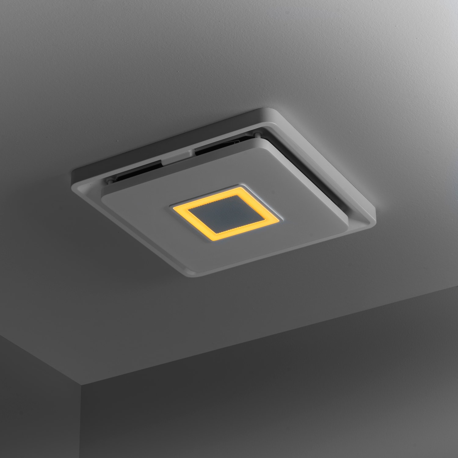 slide 6 of 6, Homewerks 1.5-Sone 110-CFM White Decorative Lighted Bluetooth Compatibility Bathroom Fan, 1 ct