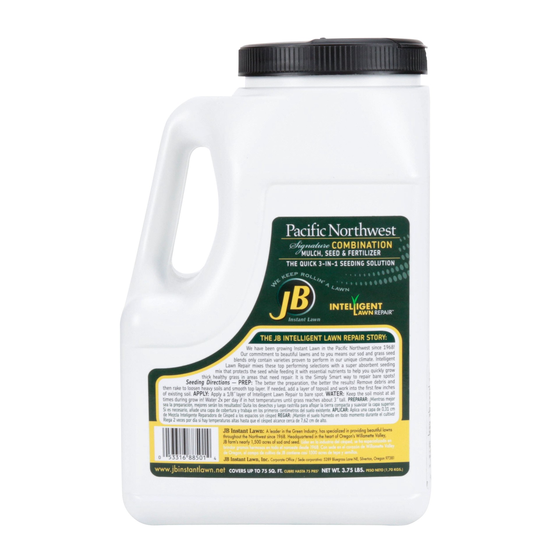 slide 3 of 6, JB Instant Lawn JB Intelligent Lawn Repair 3.75-lbs. Natural Ryegrass Lawn Repair Mix, 1 ct