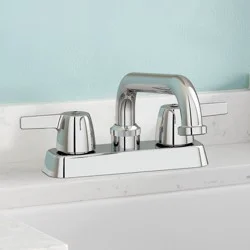 Project Source Chrome 2-handle Deck-mount Utility Faucet