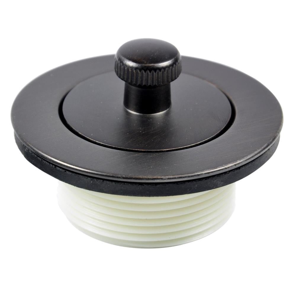 slide 2 of 6, Danco 2-3/4-in Oil-rubbed bronze Oil-rubbed bronze Lift and turn Drain, 1 ct