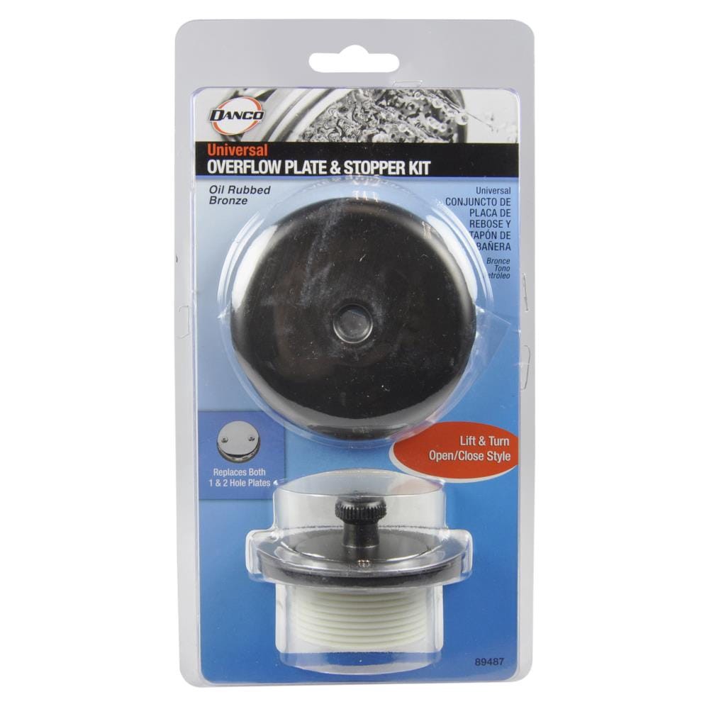 slide 6 of 6, Danco 2-3/4-in Oil-rubbed bronze Oil-rubbed bronze Lift and turn Drain, 1 ct