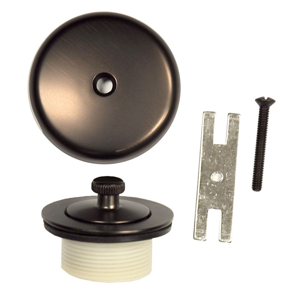 slide 1 of 6, Danco 2-3/4-in Oil-rubbed bronze Oil-rubbed bronze Lift and turn Drain, 1 ct