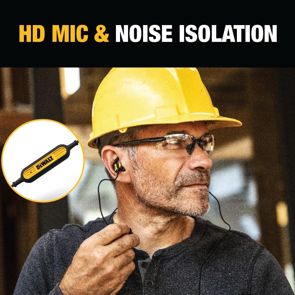 slide 4 of 6, DEWALT Jobsite Pro Earbud Headphones, 1 ct
