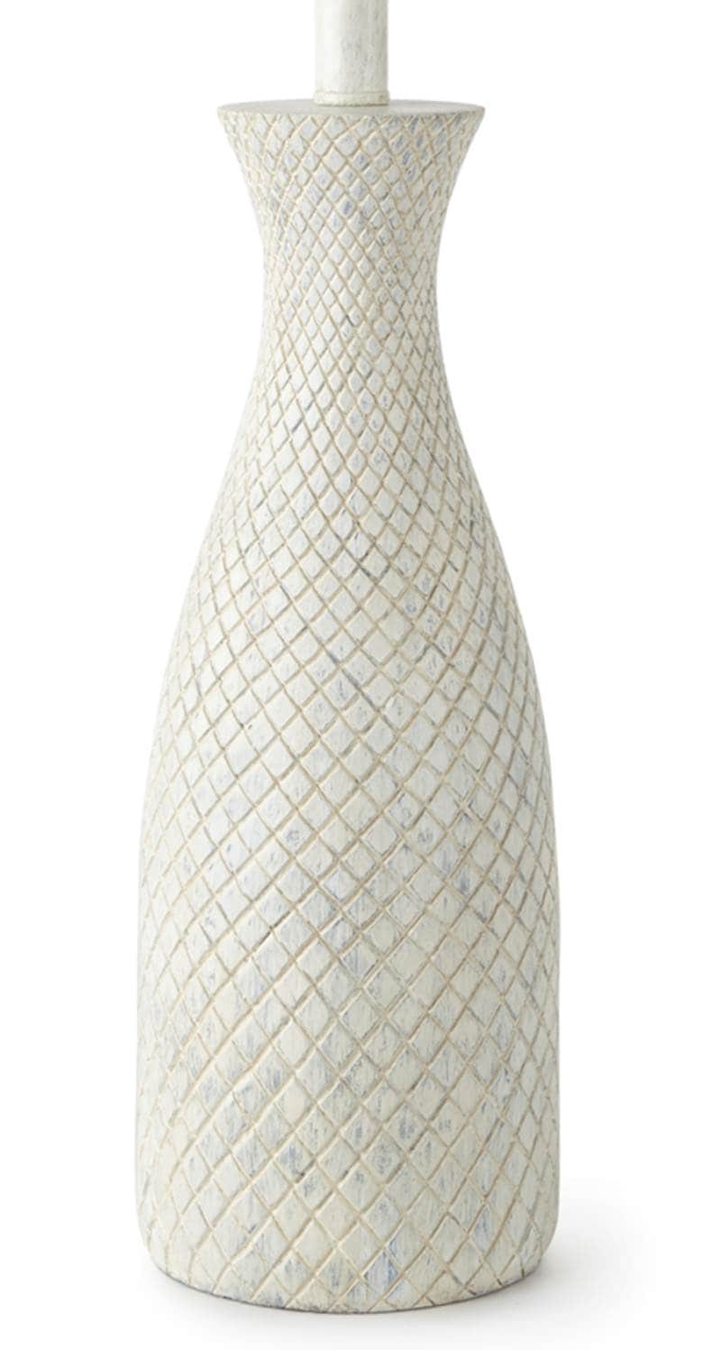 slide 3 of 6, allen + roth 27-in White Plug-in 3-way Lamp Base, 1 ct