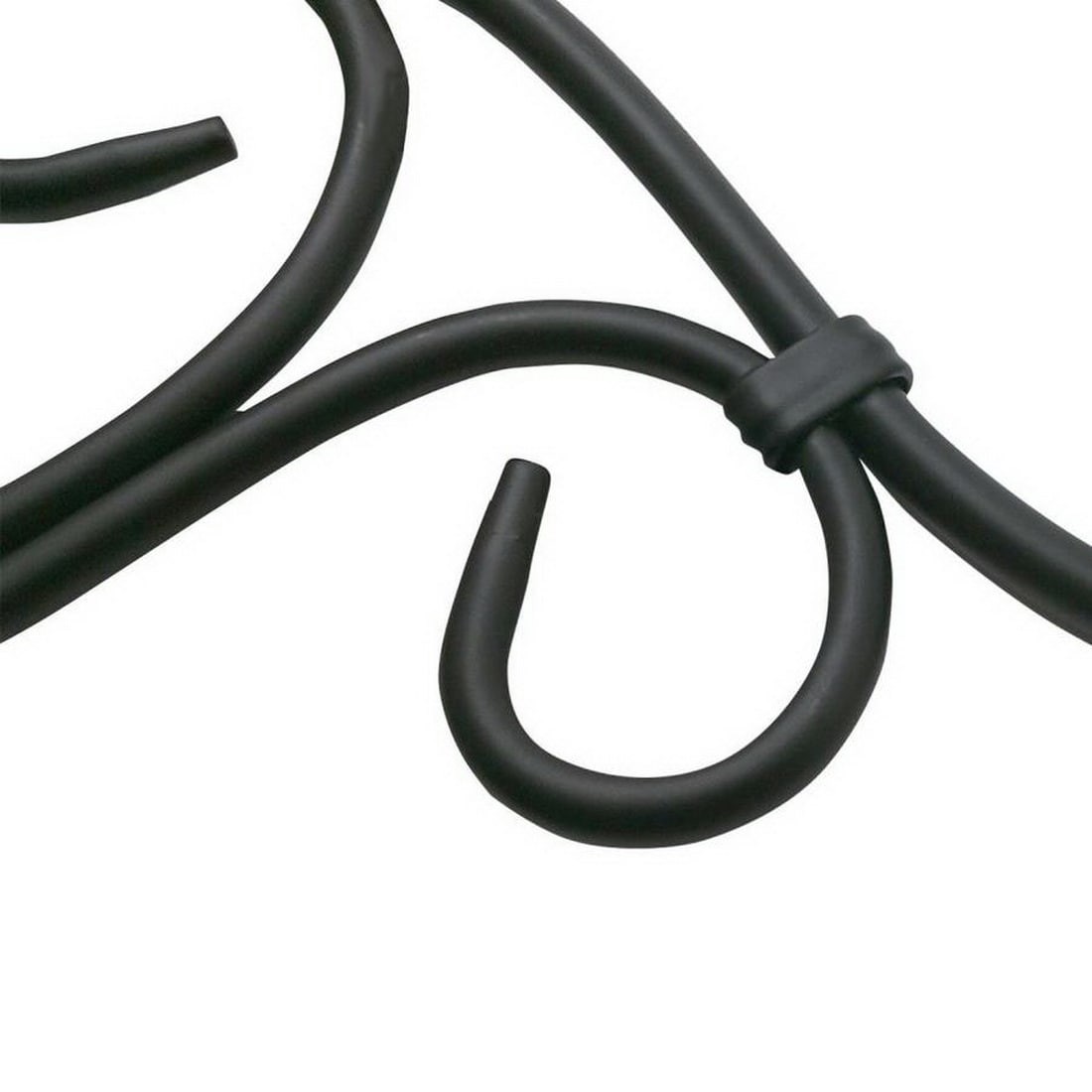 slide 6 of 6, Style Selections 13.75-in Black Steel Plant hook(s), 1 ct