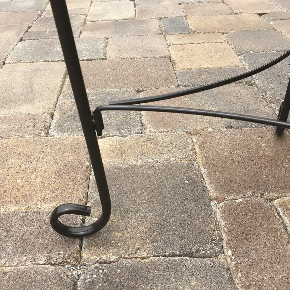 slide 4 of 6, allen + roth 27.3-in H x 13.3-in W Black Indoor/Outdoor Round Steel Plant Stand, 1 ct