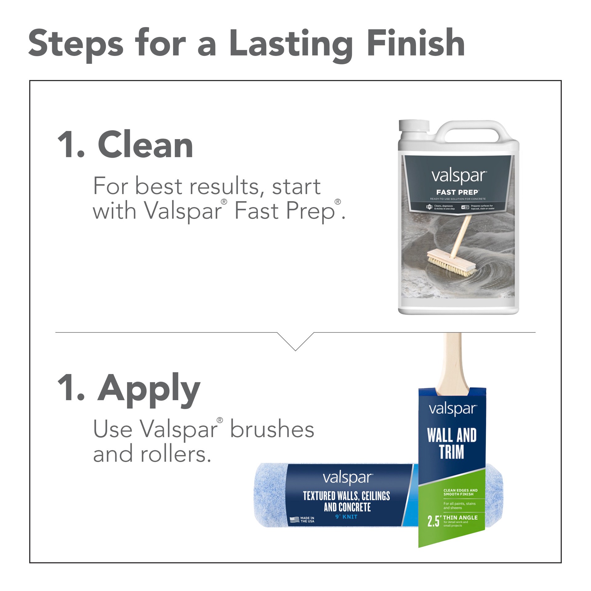 slide 4 of 6, Valspar Heat Relief Base 4 Acrylic Flat Concrete stain ( 5-gallon ), 1 ct