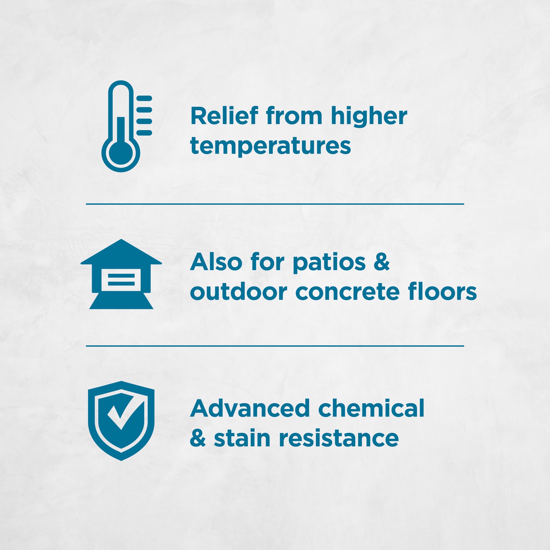 slide 5 of 6, Valspar Heat Relief Base 4 Acrylic Flat Concrete stain ( 5-gallon ), 1 ct