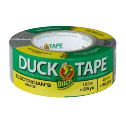 Duck Electrician's Silver Duct Tape 1.88-in x 55 Yard(s)