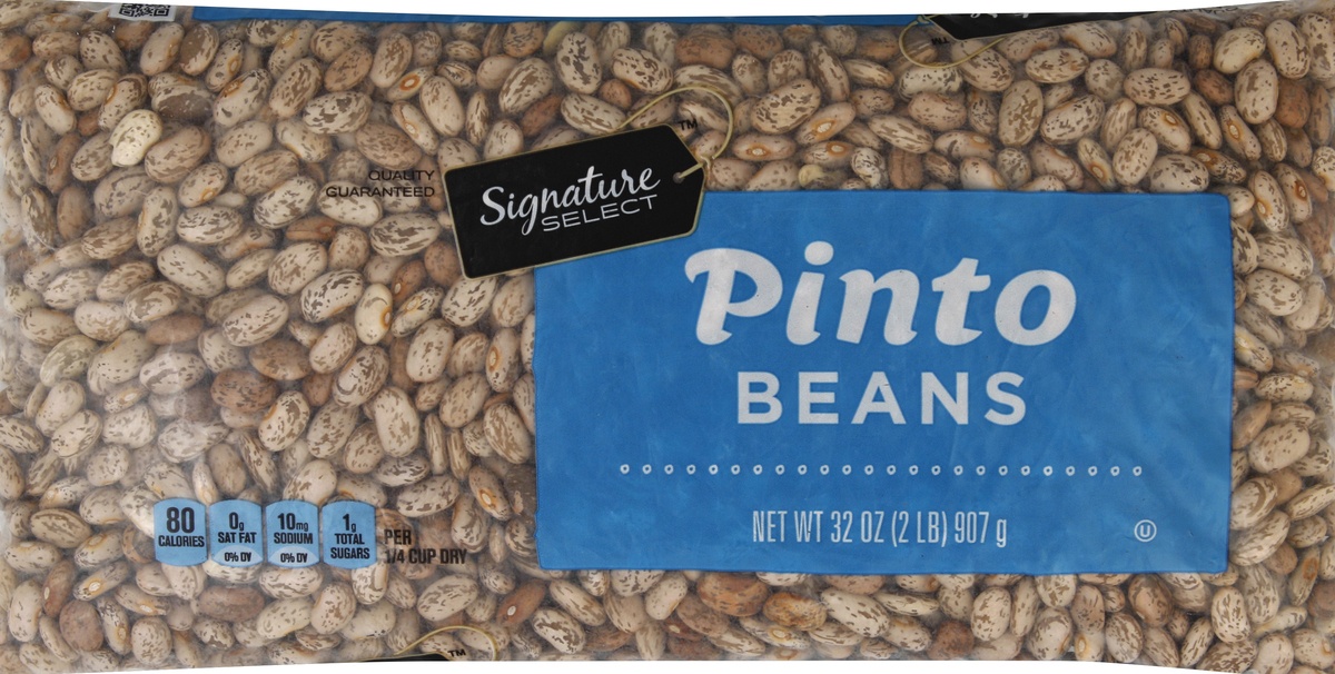 slide 3 of 5, Signature Select Pinto Beans 32 oz, 