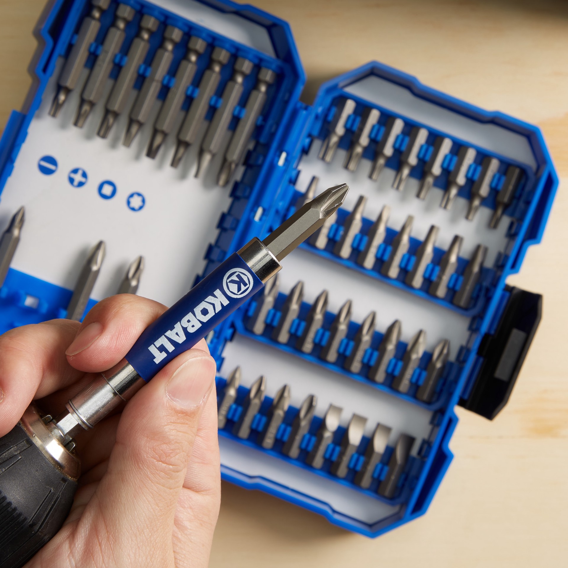 slide 4 of 6, Kobalt Screwdriver Bit Set 65 -Piece, 1 ct