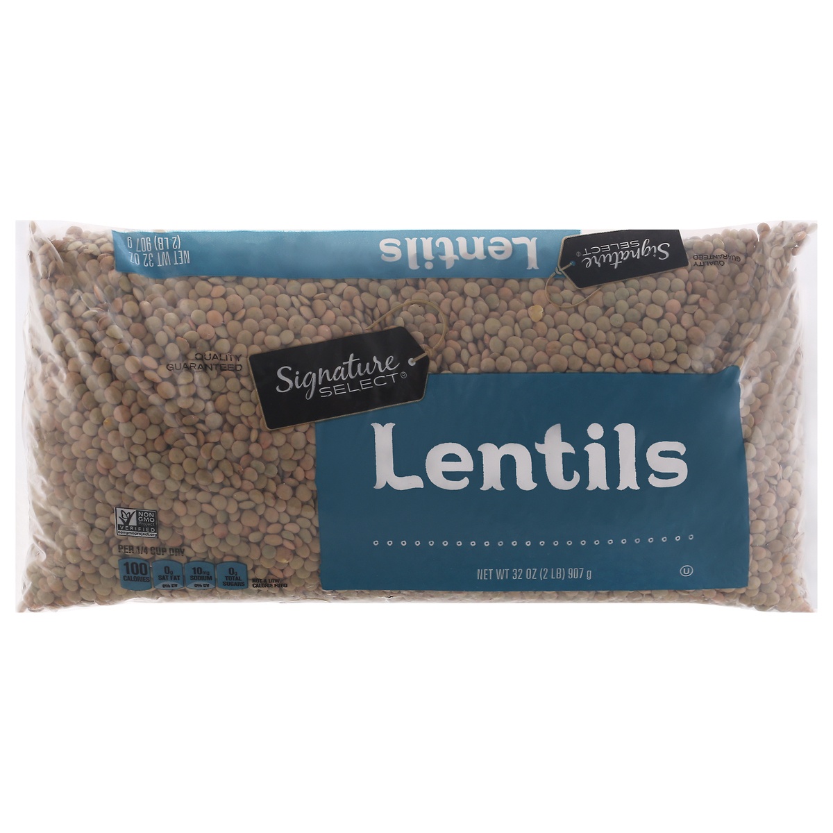 slide 1 of 1, S Sel Lentils, 32 oz