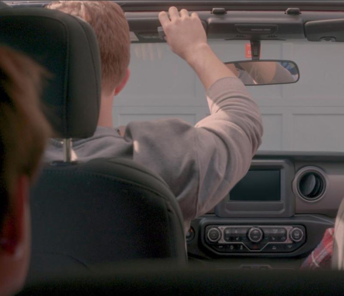 slide 3 of 5, CRAFTSMAN 3 -Button Visor Garage Door Opener Remote, 1 ct