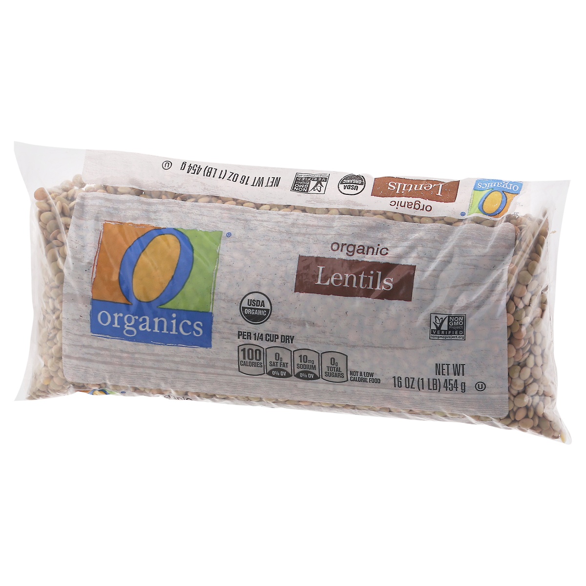slide 2 of 9, O Organics O Orgnc Lentils, 16 oz