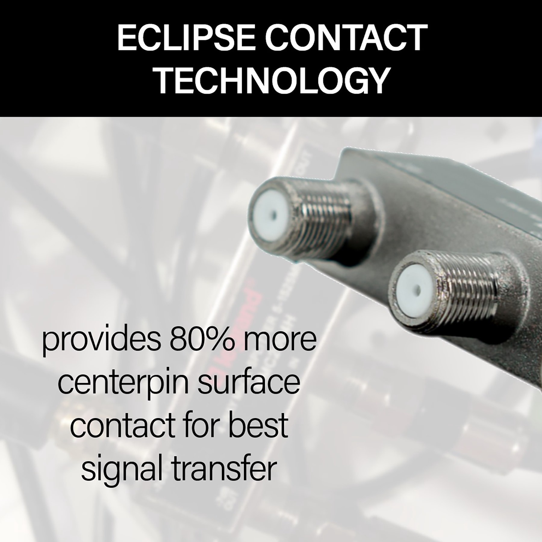 slide 6 of 6, Legrand Zinc 4-way coax Video Cable Splitter, 1 ct