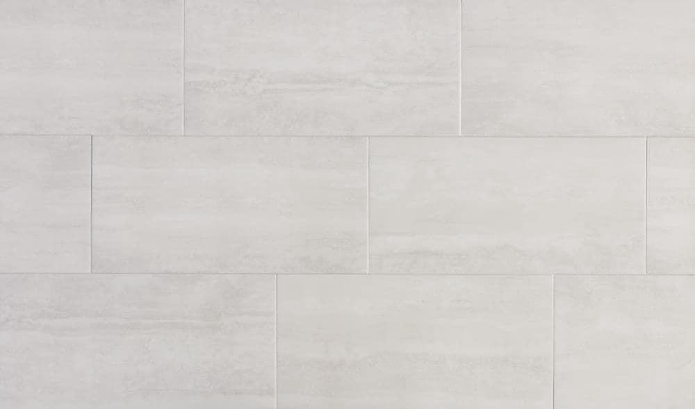 slide 1 of 6, allen + roth Endless Ivory 12-in x 24-in Matte Porcelain Floor and Wall Tile ( 1.94-sq ft Piece ), 1 ct