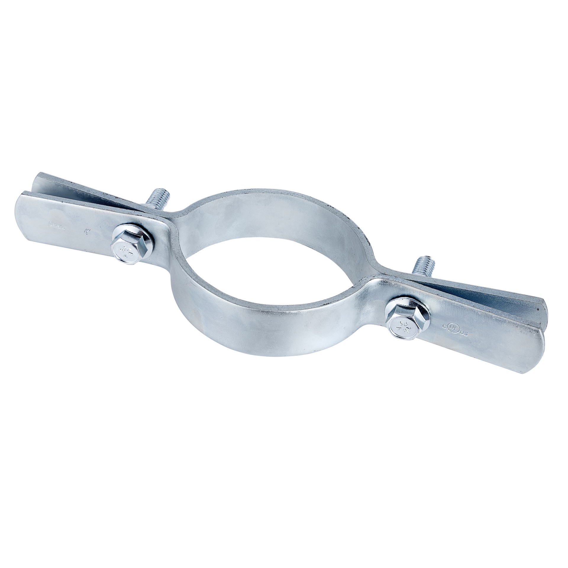 slide 2 of 5, Oatey 4-in to 4-in dia Steel Riser clamp, 1 ct